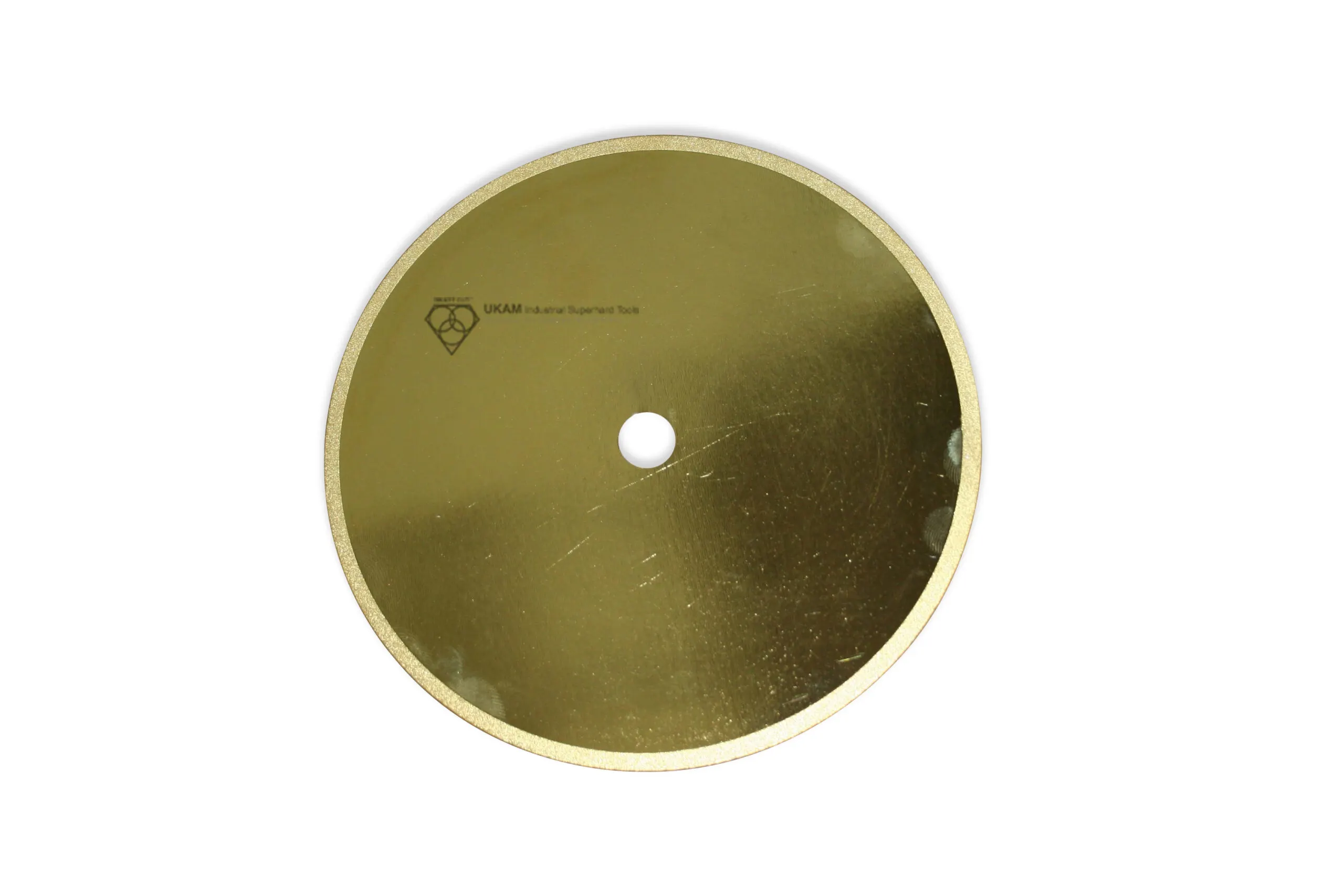 An image shows sintered (metal bond) diamond blade