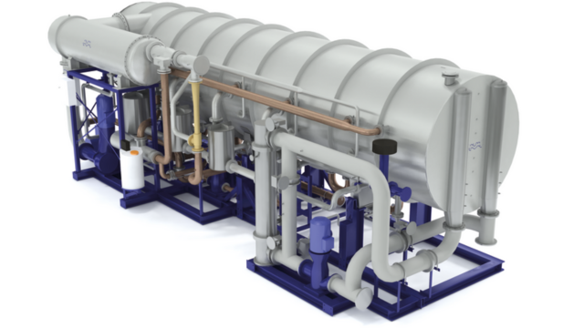 An image of a desalination system