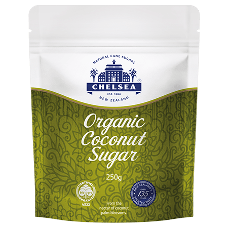 An image of a Chelsea Organic Coconut Sugar 250g.