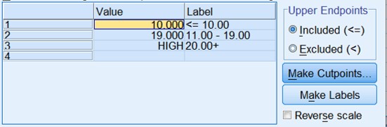 An image of the Labels (inclusive)